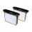 2 cartucce filtro in poliestere FKP 4300 per aspiratori Starmix