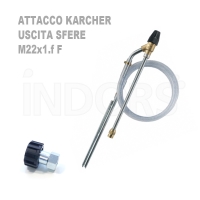 Lancia Sabbiante - Attacco Karcher Professionale