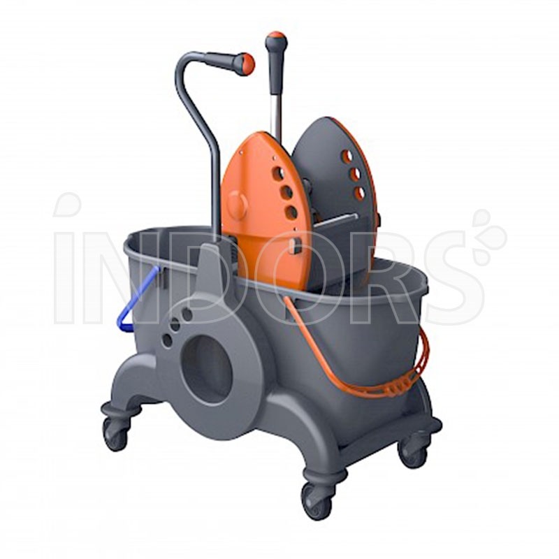 TWT GIOTTO LT 30 ML - Carrello Pulizia Professionale da 2 Secchi