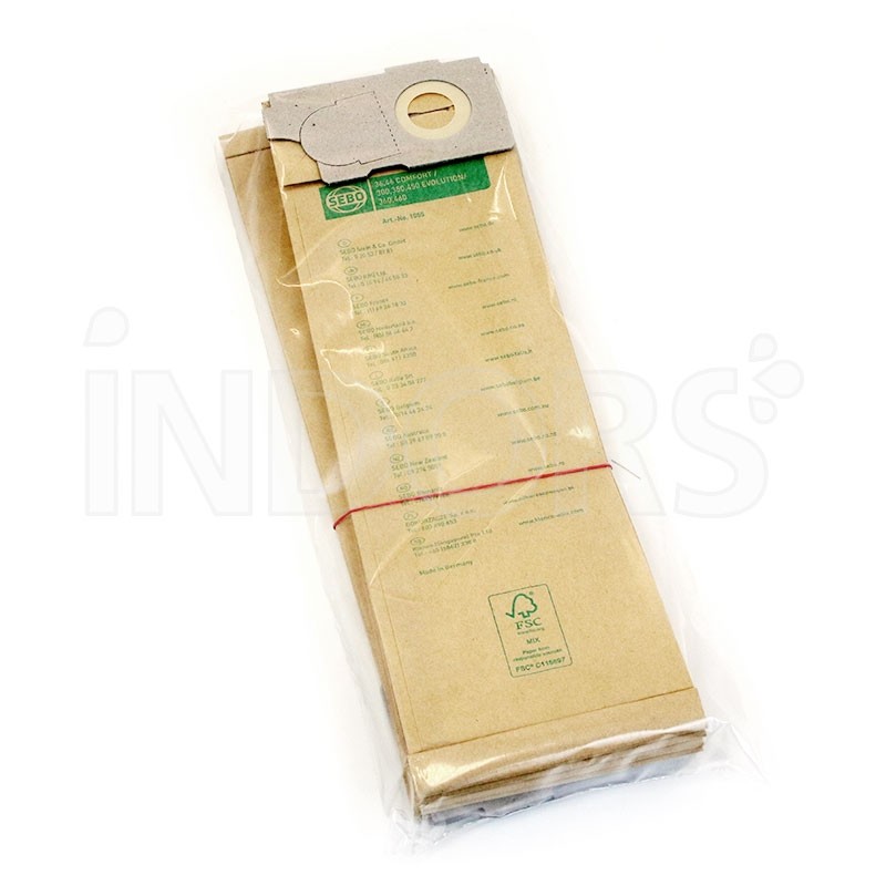 8 Sacchetti Aspirapolvere Per Imetec 1200 WE E ARIETE – Modello I101, Carta Naturale