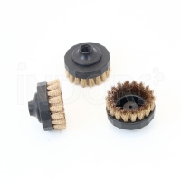 Steamtech S.010030 - Kit 3 Spazzolini Bronzo D.60 - Per Pulitore a vapore