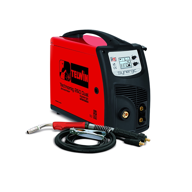 Saldatrice Inverter A Filo Telwin Bimax 140i Synergic Per Saldatura Flux 20 150a