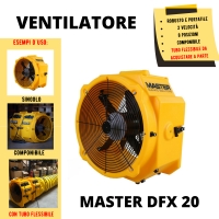 MASTER DFX 20 - Ventilatore Professionale