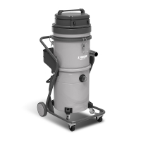 Lavor SMV100 SAH - Aspiratore Industriale 3 Motori
