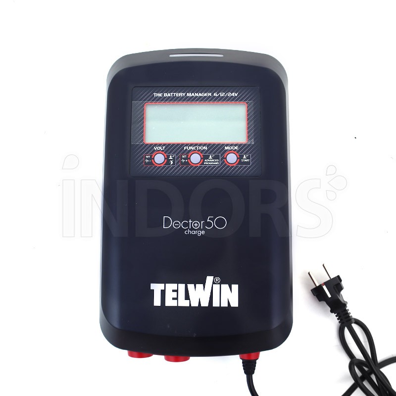 Telwin Doctor Charge 50 - Caricabatterie Multifunzione cod. 807613