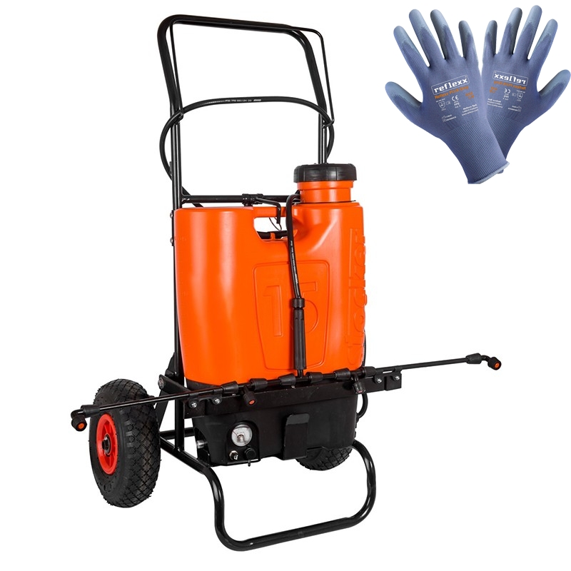 Stocker Pompa 15 L - Pompa Irrorazione Zaino Trolley 12 V