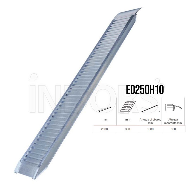 Gierre ED250H10 rampa 2,5 m Gierre ED250H10 rampa 2,5 m