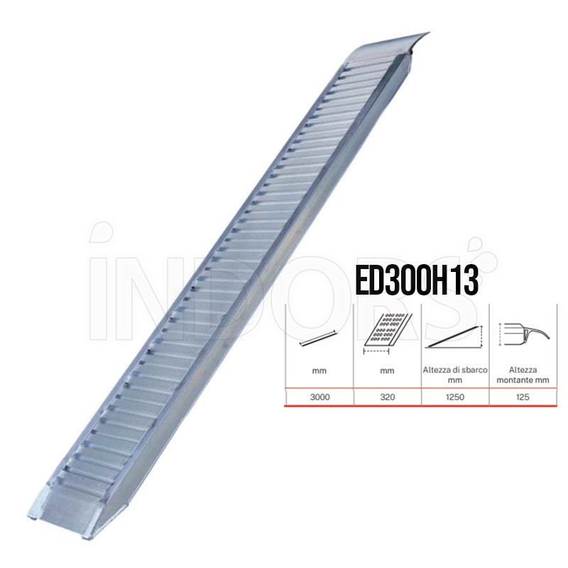Gierre ED300H13 rampa da carico 3 m Gierre ED300H13 rampa da carico 3 m