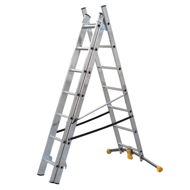 Gierre Hobbylot AL405HHL  - Scala Solida e Affidabile - Multifunzione in Alluminio