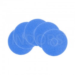 Biemmedue Pad Blu Media durezza - per Lavapavimenti da 17'' - 121AC227