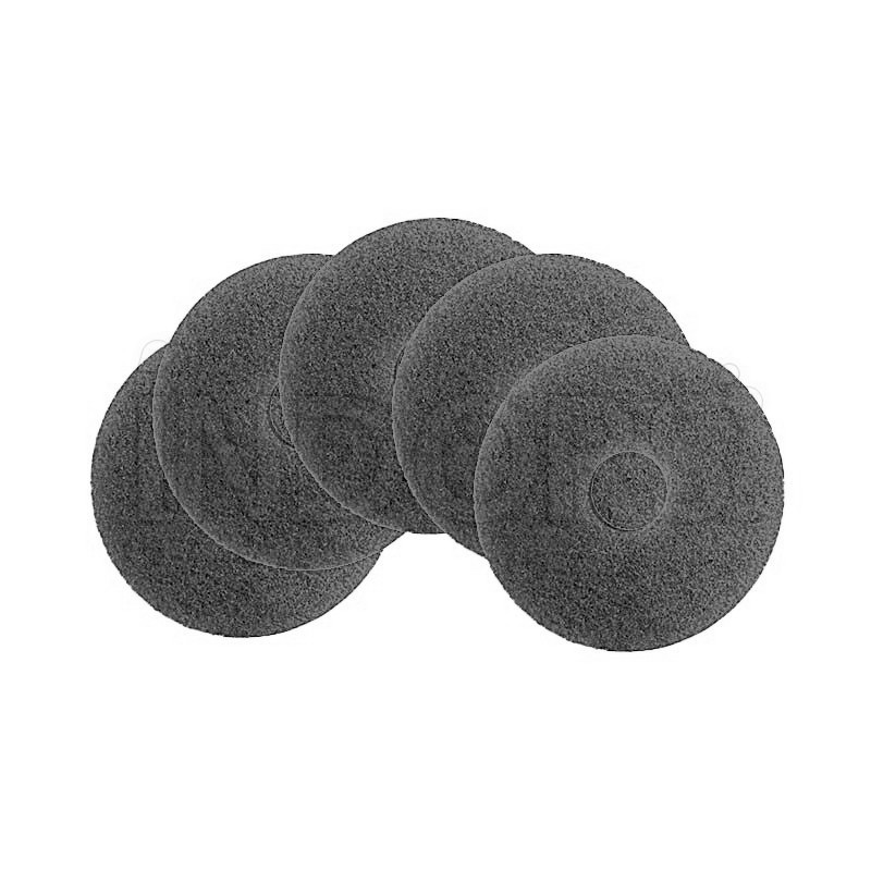 Biemmedue Pad Molto Duro 121AC229 - per Lavapavimenti da 17'' - Nero