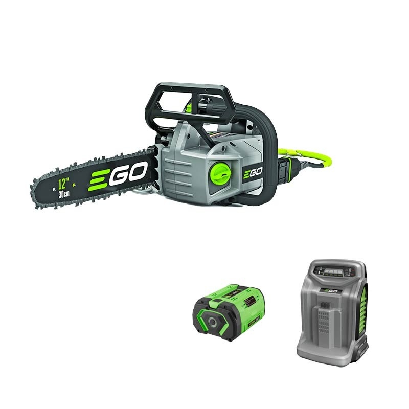 EGO Kit CSX 3002 - Motosega da Potatura con Batteria - + Carica Batteria Rapido