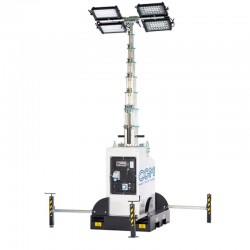 CGM BE - Torre Faro Multi LED 230V Illuminazione Fino 5000 m²