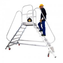Svelt Ponte SPONTE205 - Scala Professionale a Ponte - 5 Gradini UNI EN131