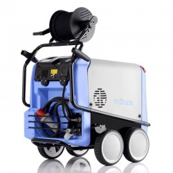 Kranzle e-Therm 873 M 48 - Idropulitrice ad Acqua Calda Elettrica con Avvolgitubo