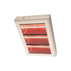 Victory Lighting HLQT45G e HLQT45BG - Lampada ad Infrarossi 4500W Avorio