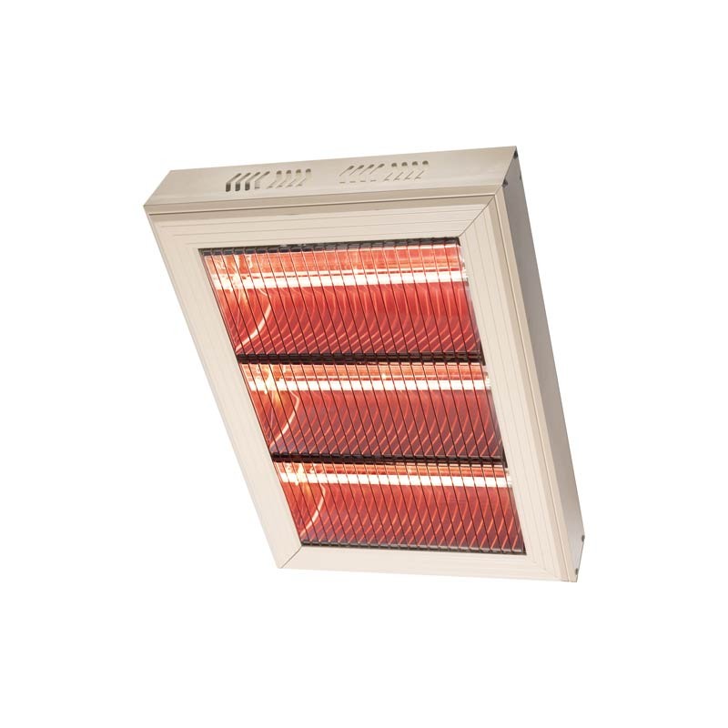 Victory Lighting HLQT45G e HLQT45BG - Lampada ad Infrarossi 4500W Avorio