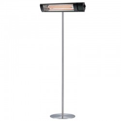 Lampada Infrarossi con Piedistallo 2 kW Sined Caldo IRB Nero Terra