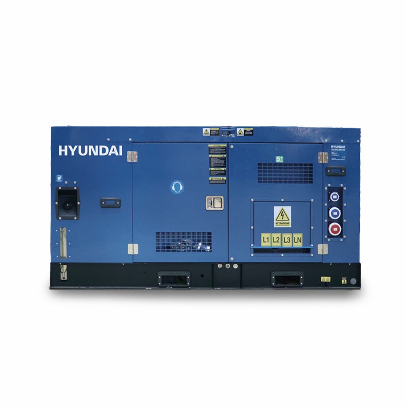 Hyundai 65532 - Generatore Diesel Cummins 93 kW 1500 Giri Silenziato