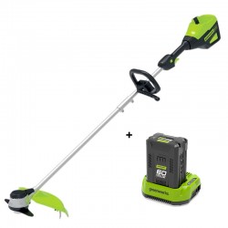 Greenworks GD60BC60V - Decespugliatore a Batteria 60 V