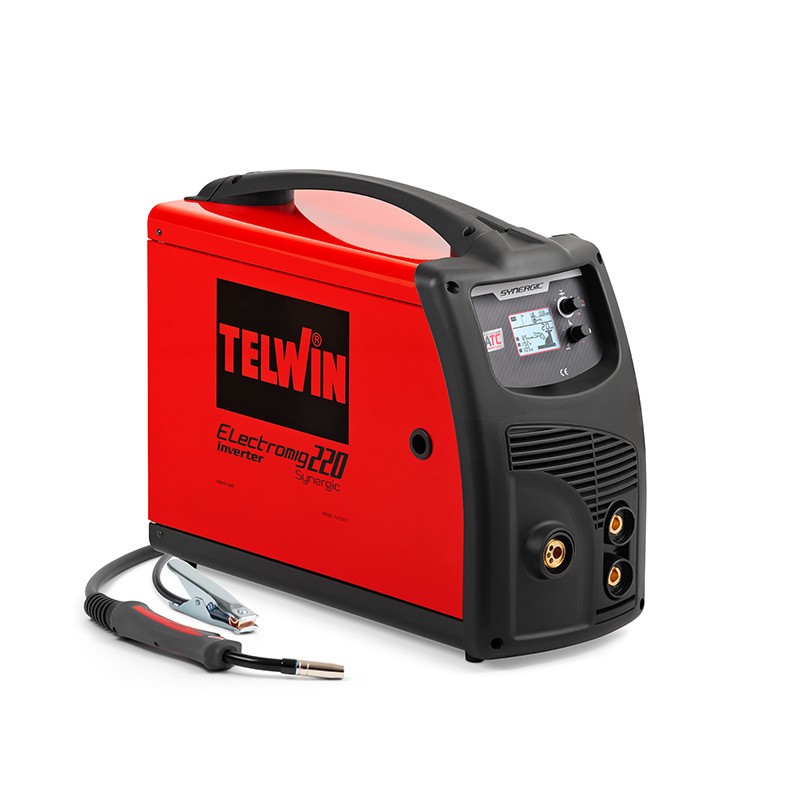 Saldatrice inverter multiprocesso Helvi Fox 185 per saldatura MIG, MMA