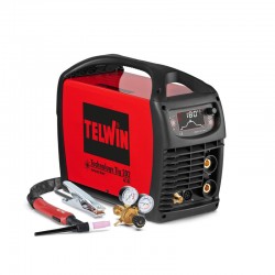 Telwin Technology Tig 202 Saldatrice AC/DC Inverter con accessori