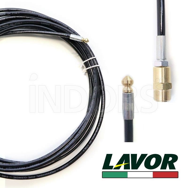 Micro Sonda Sturatubi Spurgatubi per Idropulitrice Lavor PRO da 6 a 25 metri Micro Sonda Sturatubi Spurgatubi per Idropulitrice Lavor PRO da 6 a 25 metri