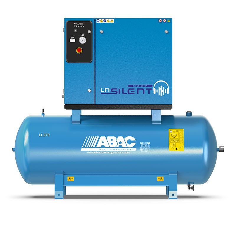 ABAC LN2 B5900 270 T5,5 - Compressore 270 L 5,5 HP - Avviamento DOL ESPOSITIVO