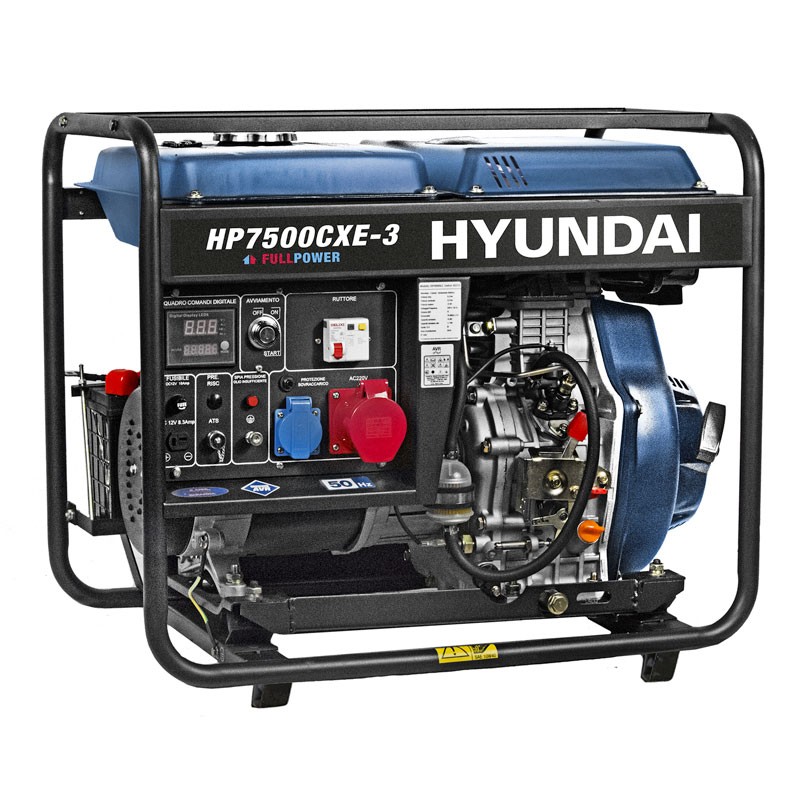 Hyundai 65223 - Gruppo Elettrogeno Fullpower 5 kW