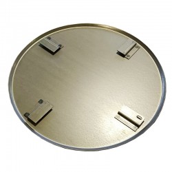 Fast Verdini Disco Acciaio - Bordi Arrotondati/Ortogonali - per Level 60 e 63