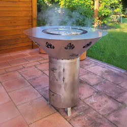 Griglia per Barbecue carbonella Metal Tech Grill J'adore