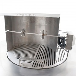 Barbecue a carbonella con piano d'appoggio Metal Tech Grill J'adore