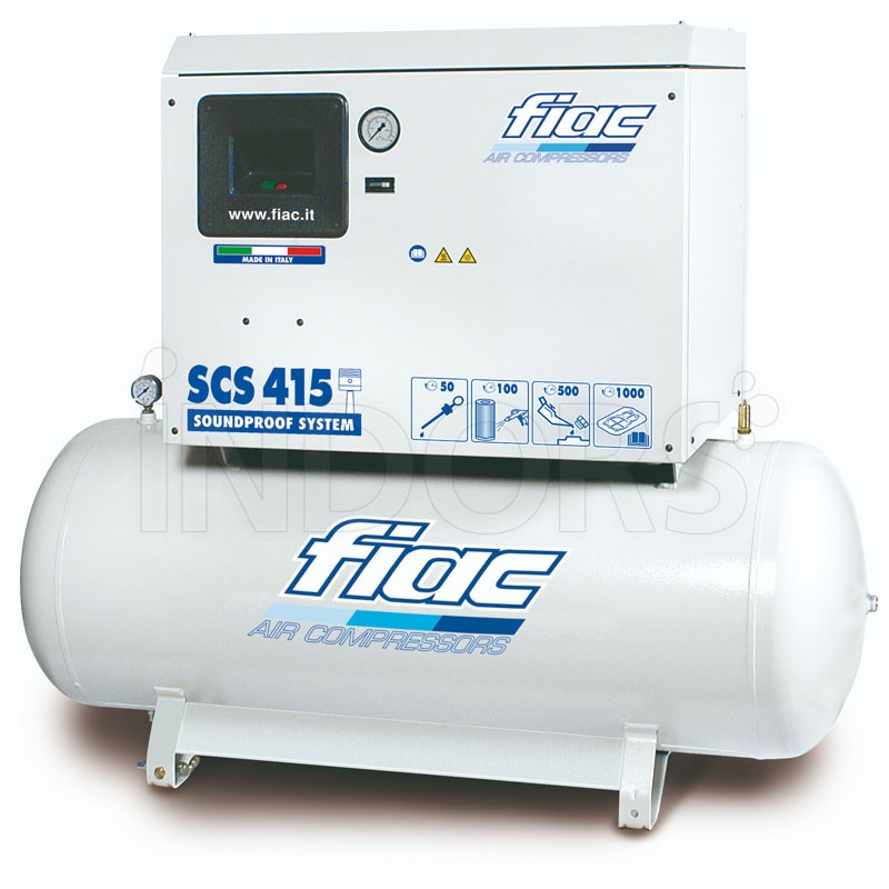 Fiac SCS 200 / 300 / 500 - Compressore Silenziato a Pistoni Fiac SCS 200 / 300 / 500 - Compressore Silenziato a Pistoni