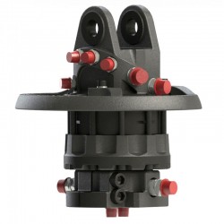 Baltrotors GRS10 6 Vie - Rotatore con Flangia 6 Fori - +100/-80 kN per Pinze Forestali MHS
