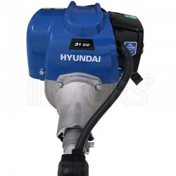 Hyundai PRO 35725 - Decespugliatore asta rigida a miscela 31 cc