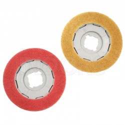 Sebo SER3286ER40 - Pad Giallo e Pad Rosso per Base - Lucidatrice Aspirante Professionale