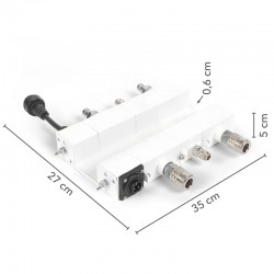 Trotec PlanoPT - 1210000101 Sistema di collegamento sottoporta per condizionatori PT
