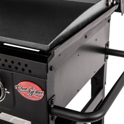 Char-Griller Flat Iron 3 Burner 3100007 - Griglia a gas barbecue con 3 fuochi indipendenti