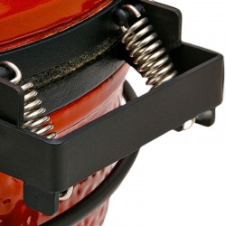 Kamado Joe Joe JR. - Grill a Carbone e Affumicatore modello KJ13RH con Supporto in Ghisa 3100201