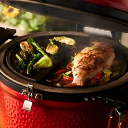 Kamado Joe CLASSIC II KJ23RHC - 3100207 Grill e Affumicatore con superficie di cottura Ø 46 cm