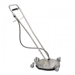 Turbo Devil TD 420 con Aspirazione 710 100 450 surface cleaner Lancia Lavasuperfici Acciaio Inox Ø 420 mm
