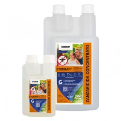 Stocker Etokraft - Zanzaricida Concentrato 1L - Per Nebulizzatori Geyser
