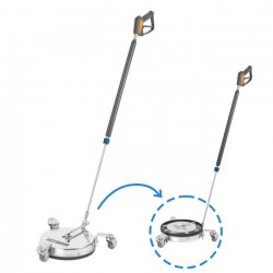 Mosmatic Hurricane Flip - 2 in 1 Lavasuperfici e pulizia Sottoscocca Ø 300 mm 78.602