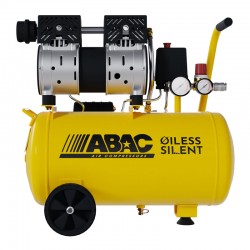 Abac Pole Position XT SIL 10 - 1129981175  Compressore Aria Oil Free serbatoio 24 L