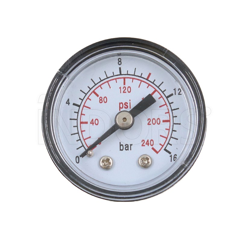 Abac 1127110008 Manometro per Compressori d'Aria con attacco 1/4''