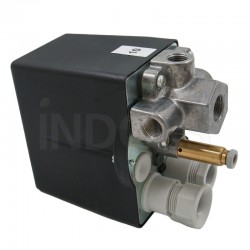 Abac Pressostato 10 bar a 4 vie attacco 3/8'' per Compressori Aria 2236112288