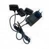 Volpi KV380R72 - Caricabatterie a 3 Vie con Basette