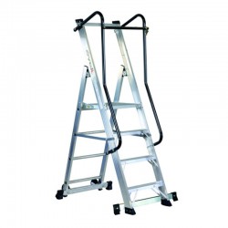 Svelt Moby SMOBY104 - Scala per Uso Intensivo - 4 Gradini UNI EN131