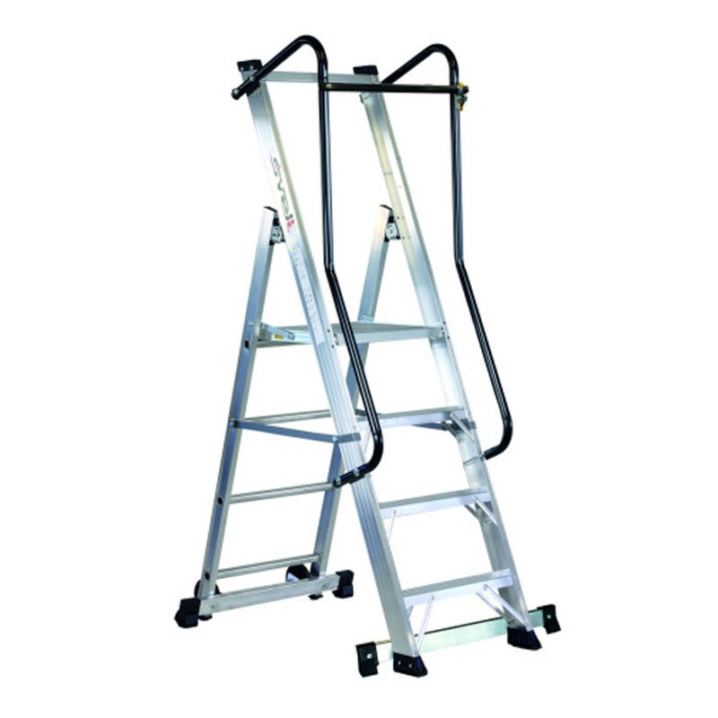 Svelt Moby SMOBY104 - Scala per Uso Intensivo - 4 Gradini UNI EN131