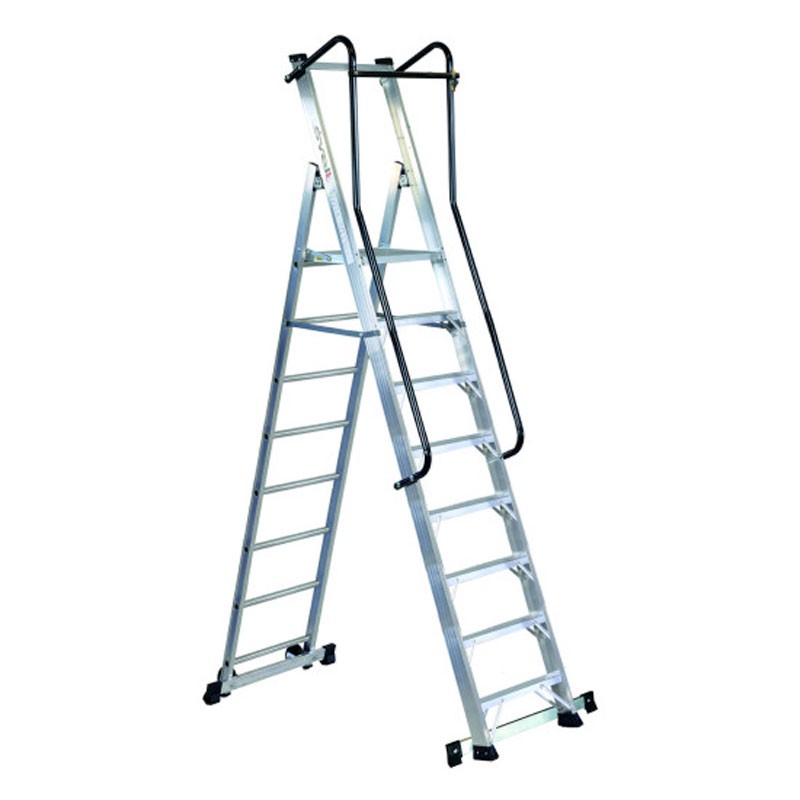 Svelt Moby SMOBY108 - Scala Ruote + Corrimano - 8 Gradini EN131